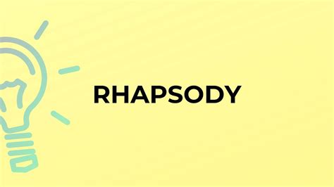 Rapsodya in English: Definition of the Tagalog word rapsodya.